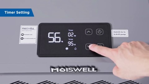 260 Pints Commercial Dehumidifier with Pump and Drain Hose for Basements, Heavy Duty Commercial Grade Dehumidifiers for Large Spaces, Warehouse, Industry Water Damage Unit, Auto Defrost