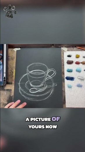 Drawing Reflections: Mastering Light and Shadow Techniques #shorts