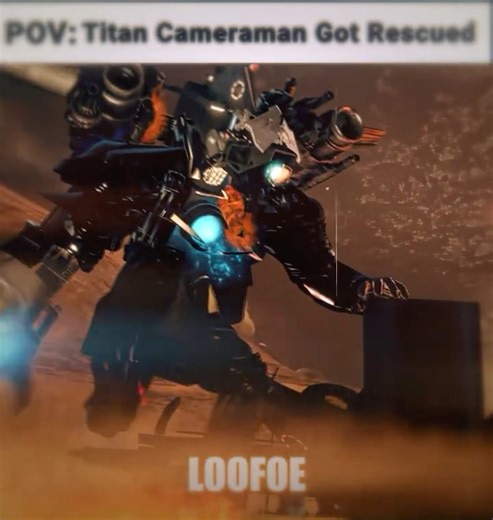 What If Titan Cameraman Got Rescued by Titan Tv Man In Episode 74 Edit #skibiditoliet #edit #foryou