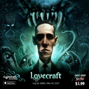 Rediscover H.P. Lovecraft with a select collection of horror short stories in a unique immersive and interactive experience. Price Drop $1.99 (normally at $4.99) on App Store: http://m.onelink.me/1f235487 | Lovecraft Collection