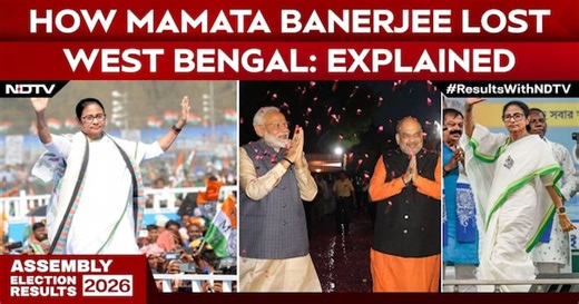 West Bengal Election Results | What Went Wrong For Mamata Banerjee In Bengal?