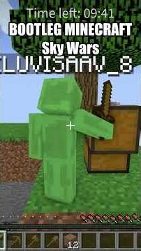 I love Bootleg Minecraft #minecraft #skywars