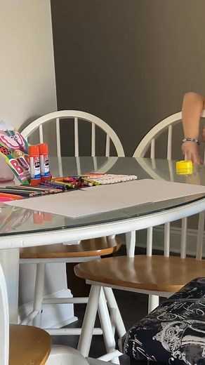 “Grandma, are you ready color?” I do wanna point out what special here is that she laid out blank paper. She knows I have an aversion to coloring books. She’s only five and she’s figuring all this out. I love that. | D Lauren | Facebook