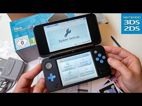 NEW Nintendo 2ds XL UNBOXING and Gameplay in 2021