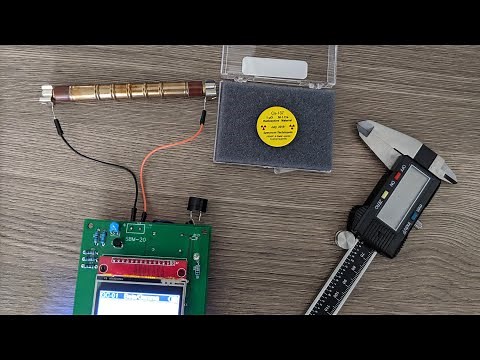 Calibrating my Geiger Counter with a Cesium-137 Disk Source