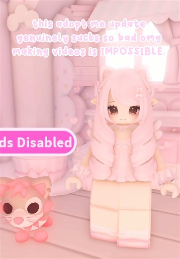 Adopt Me Player Shocked by Flamingo Update