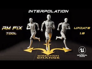 Change Animation direction in UE5 | Interpolation || RMFIXTool Update 1.8