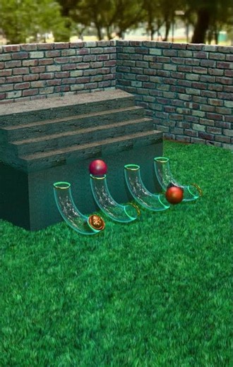 Ball Physics Gets Messy Fast 😱 #simulation #experiment