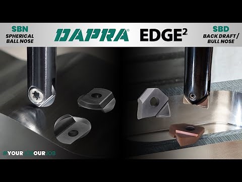 Perfect 3D Finishing with DAPRA's SBN & SBD Series Ball Nose & Bull Nose Cutting Tools