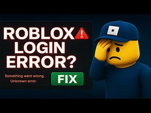 Fix Roblox Login Error FAST | Step-by-Step Guide