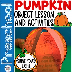 Preschool Bible Object Lesson - SHINE FOR JESUS - Mathew 5:16