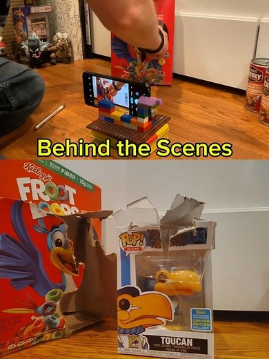Behind the Scenes Two Toucans Two Cans Can Can (Stop Motion)