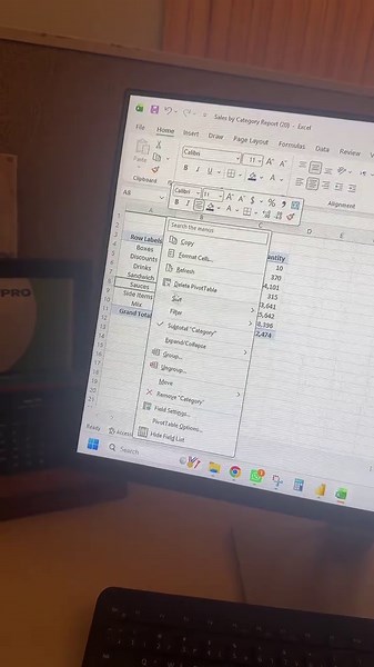 شرح خفيف للريفريش في البيفت تيبل😁🤓#اكسبلور #اكسل #يوميات_موظفة_تسويق #marketinglife #داتا #تسويق #تحليل #marketing #تسويق_رقمي