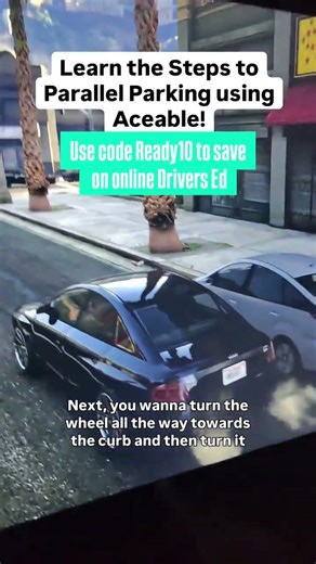 Parallel parking is lowkey one of the hardest parts of driving