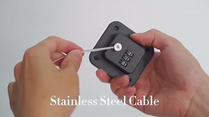 High-end Fridge Lock, Keep Your Food and Kids Safe with Our Refrigerator Lock - No Keys Needed, Combination Lock for Fridge, Pantry, and Cabinet (Pads Size: 2.6 x 2.6 in)