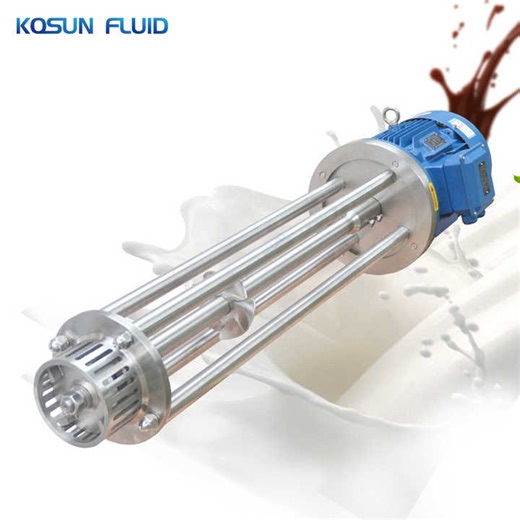Stainless Steel Rotor Stator Head Emulsifier Emulsifying High Shear Mixer Speed Homogenizer