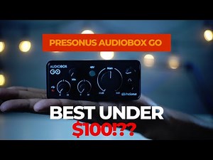 Best Audio Interface Under $100!? |PreSonus Audiobox Go Review|