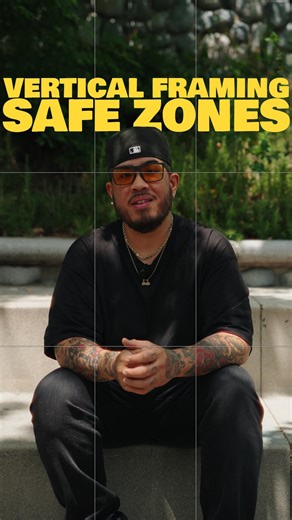 Adrian Per on Instagram: "Comment “grid” and I’ll send you my safe zones overlay 🙂🤝🏽 These zones are something I keep in mind with every single shot. Hope this helps 🫡 #filmmaking #cinematography #tutorial"