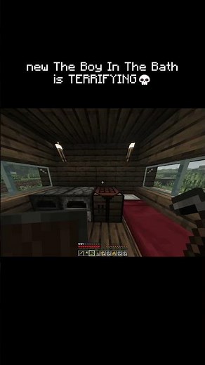 this new The Boy In The Bath is so TERRIFYING💀 #minecraft #addonmcbe #mod #horror #addon