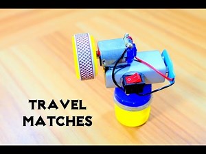 How to Make easy Travel Matches - Match Life Hacks