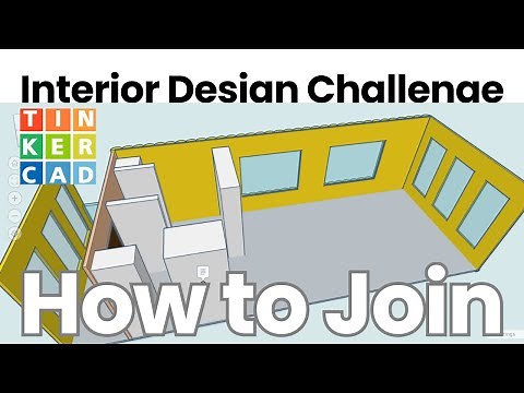 Tinkercad Interior Design Challenge | Add Premade Furniture to Your Room!
