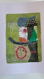 Abstract Mixed Media Collage, Textured Wall Art, Vibrant Colors, Modern Wall Decor. - Etsy UK