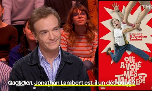 Invité : Jonathan Lambert raconte comment un roman-photo sur des jambes l'a mené à l'art