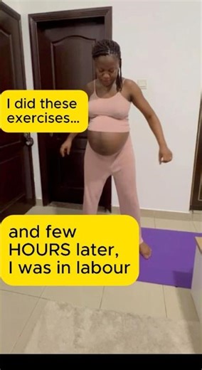 5 Exercises That Induced My Labor in Few Hours! | Real Success Story #viralbirthstory #viral
