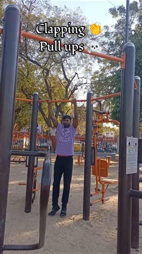 Clapping 👏 Pull ups ☠️ Again 😊 | Workouts | Fitness #fitness #calisthenics