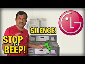 LG Commercial Washer FH069FDP: SILENCE THE BEEP! (How to Turn OFF the Annoying Cycle Sound)📝