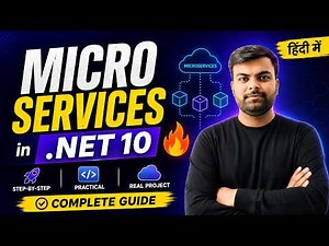 .NET 10 Microservices Full Course 2026 | ASP.NET Core 10 Web API & Microservice Architecture Guide