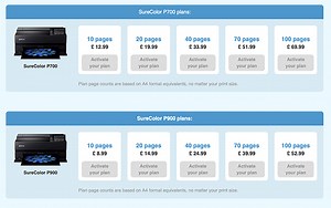 Epson UK, ink subscriptions and the P700/900