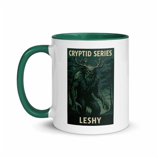 New Cryptid Series Mugs. https://yodelingdesign.etsy.com #cryptozoology #paranormal