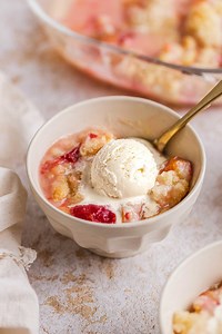 Easy Plum Cobbler - Vegan & GF! | The Chestnut Bakery