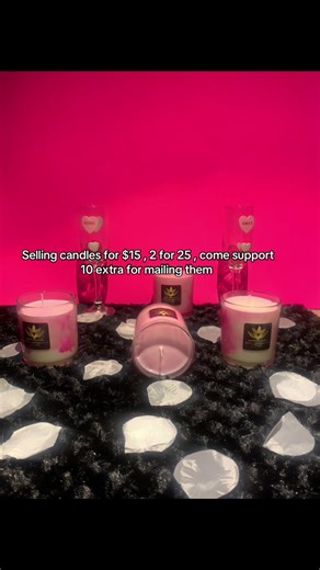 My second mom is selling candles for $15 dollars 2 for 25 , 10 extra for mailing but she can drive to you if your in the area. DM if interested #fypシ #blowthisup #supportsmallbusiness #LIVEIncentiveProgram #LIVEFEST2025 #MakeLIVECount #PaidPartnership