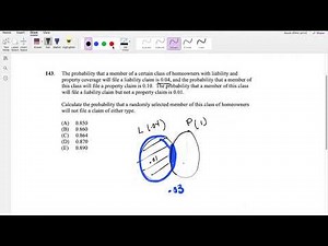 SOA Exam P Question 143 | General Probability