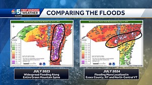 Vermont's historic floods: Looking back on the floods of July 2023 and 2024