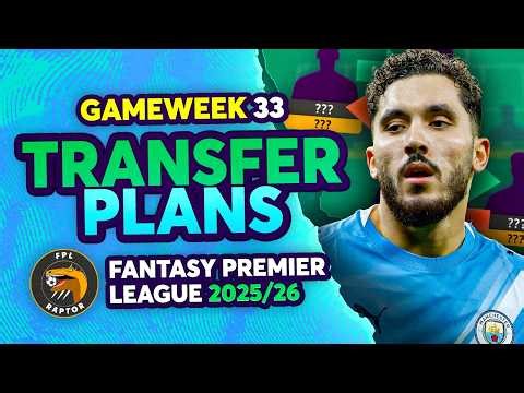 FPL GW33 TRANSFER PLANS 🚨 | FREE HIT OR WILDCARD? 🍟 | Fantasy Premier League Tips 2025/26