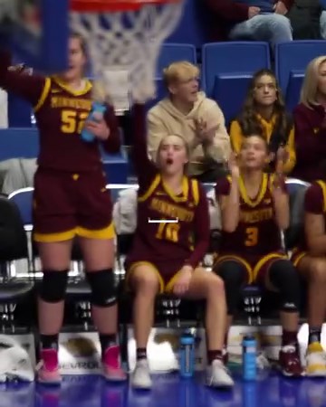 Flamethrowers from deep 🔥🔥🔥 Grace Grocholski and Mara Braun combined to shoot 10-of-14 from beyond the arc tonight | Minnesota Women's Basketball