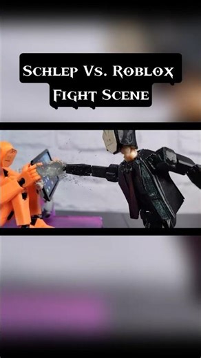 Schlep Vs. Roblox Fight Scene ⚔️💥