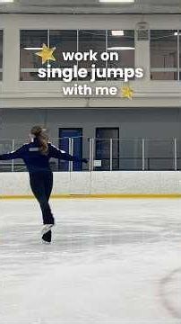 time to start adding HEIGHT to these jumps!!🫣 #figureskating #figureskater #iceskating #iceskater