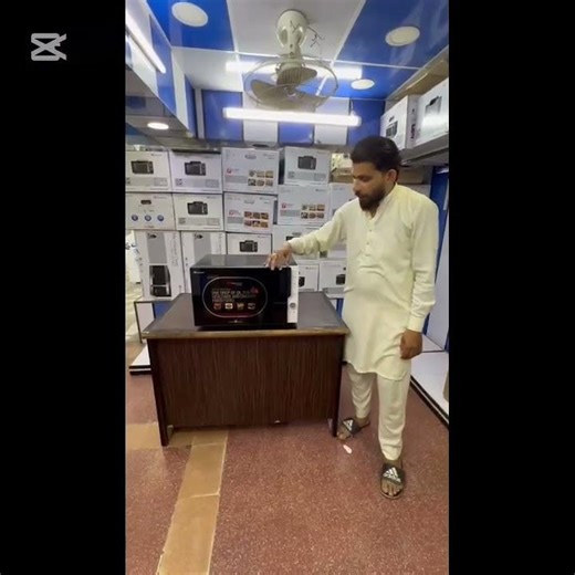 Dawlance microwave oven model 550air fry RS 47000 Al Madina Electronics sadar Karachi