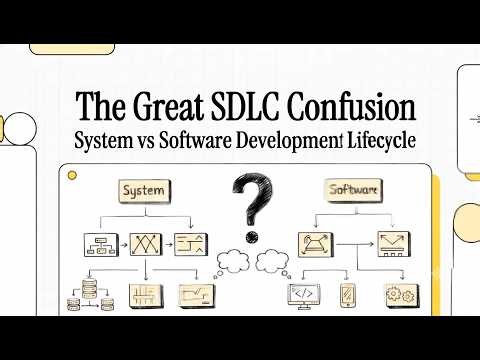 The Great SDLC Confusion - System vs Software Development Lifecycle