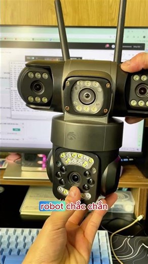 Sharp camera model installed directly outdoors #congnghedientusieuviet