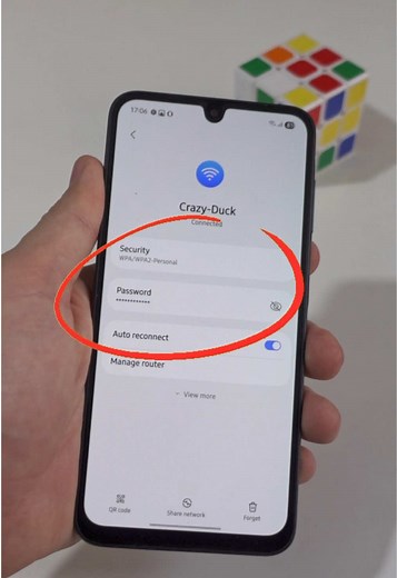Stop repeating your WiFi password. This Samsung Galaxy trick shares it instantly 📶 Use the QR code feature in WiFi settings and let guests scan to connect. No typing. No mistakes. Try it and save time every day. #TechTips #SamsungGalaxy #WiFiHack #SmartphoneTips #tiktoklearningcampaign