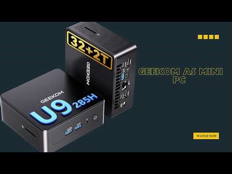 The Future of Mini PCs — GEEKOM IT15 AI Mini PC Mini PC — Review