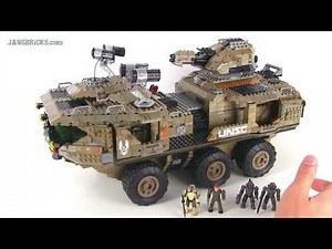 Mega Bloks Halo Mammoth set review! 20131028