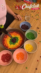123K views · 355 reactions | Skittles Rainbow Cake! This colorful cake will bake your day  | Chefclub GruB | Facebook