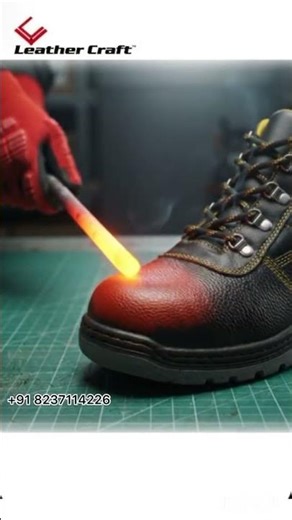 Steel Toe Safety Shoes for Men – Anti-Slip Industrial Work Shoes #shoes#safetyexpo #safetyfirst