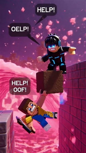 Roblox Lava Escape Gone WRONG #robloxfunny #shorts